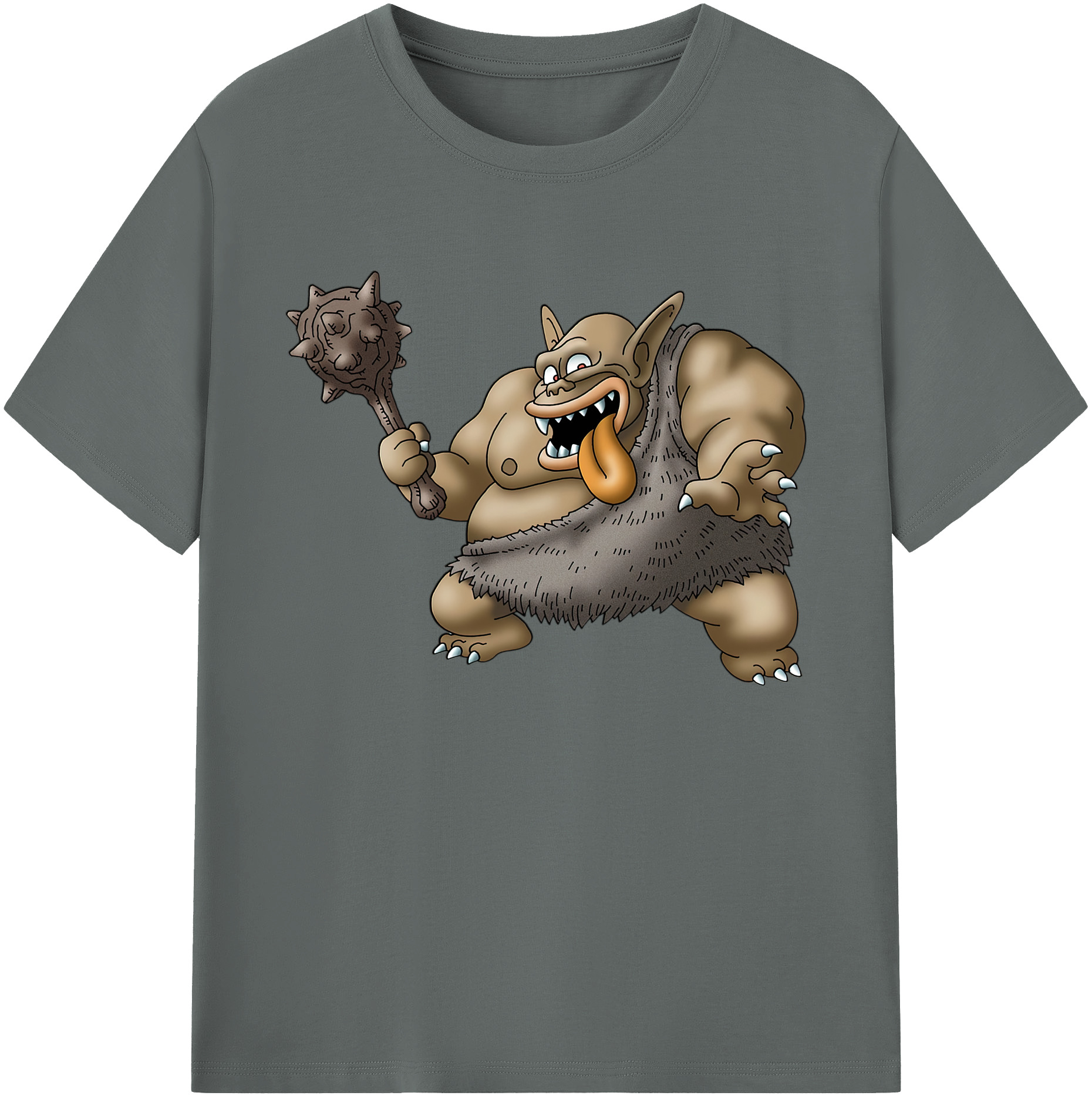 （画像用） ドラゴンクエスト Doragon Kuesuto Dragon Quest 綿100％ メンズ半袖Tシャツ｜肌触りやわらか＆通気性